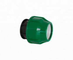 Заглушка компрессионная 25 PN10 (POLIEXT) (20/320)